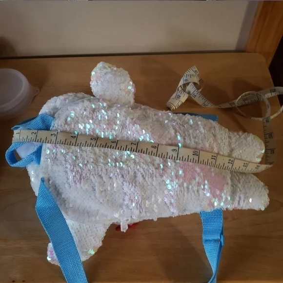 Ty Beanie Icy seal Iridescent sequins backpack - Picture 8 of 10